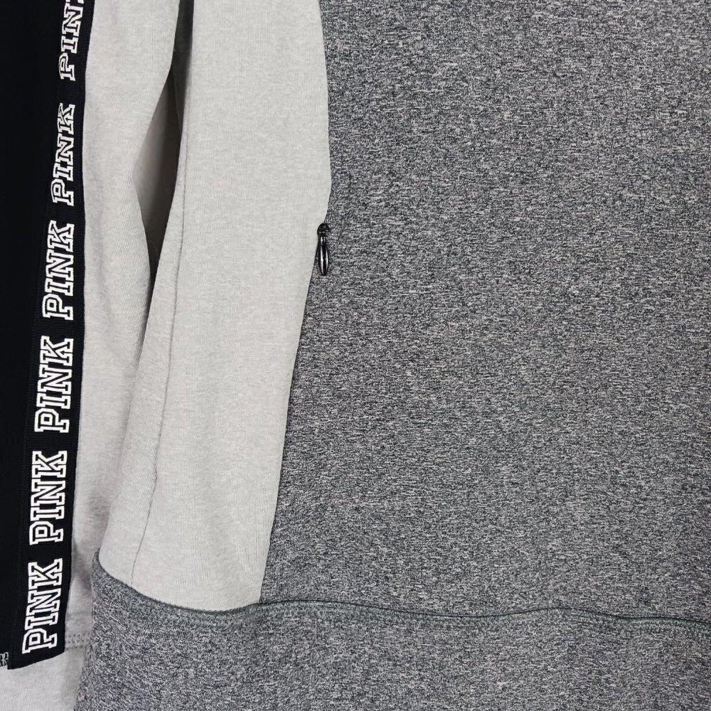 Victoria's Secret PINK Ultimate gray Activewear Cowlneck Pullover size S - Picture 6 of 7